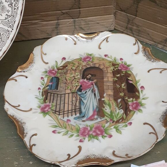 Portrayals of Jesus and His life - plates and bookmarks Vintage collectibles - Picture 8 of 10